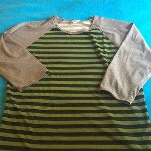 Striped Randy with grey sleeves!